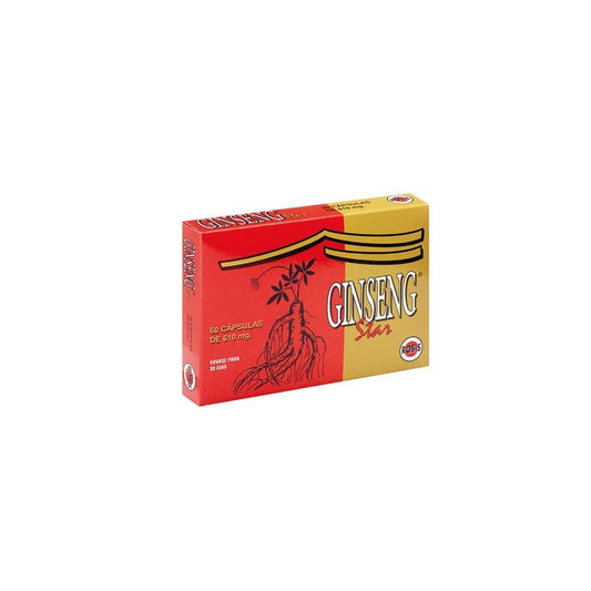 Ginseng Star 610 mg Robis, 60 cápsulas