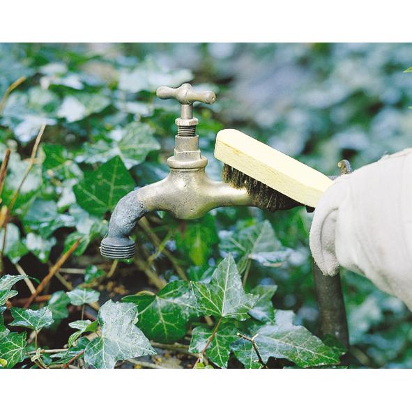 Handborste i mässing 200 mm Wolfcraft 272500