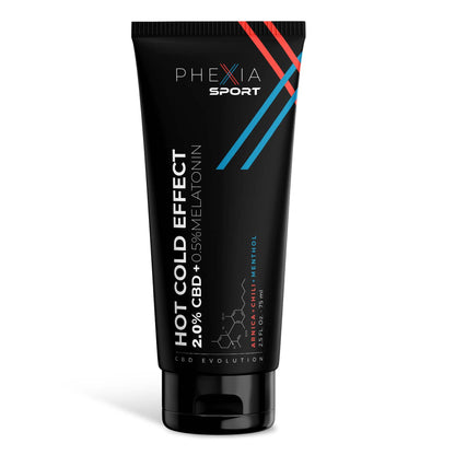 CBD und Melatonin mit Kälte-Wärme-Effekt Mayday, Phexia, 75 ml