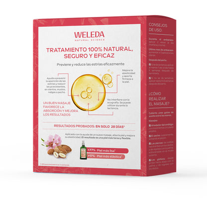 Duplo massageolie tegen striae, Weleda