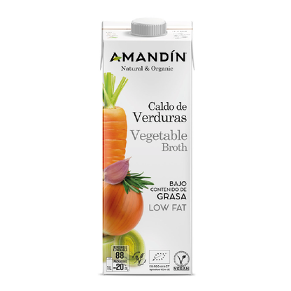 Bouillon de légumes Amandin 1L