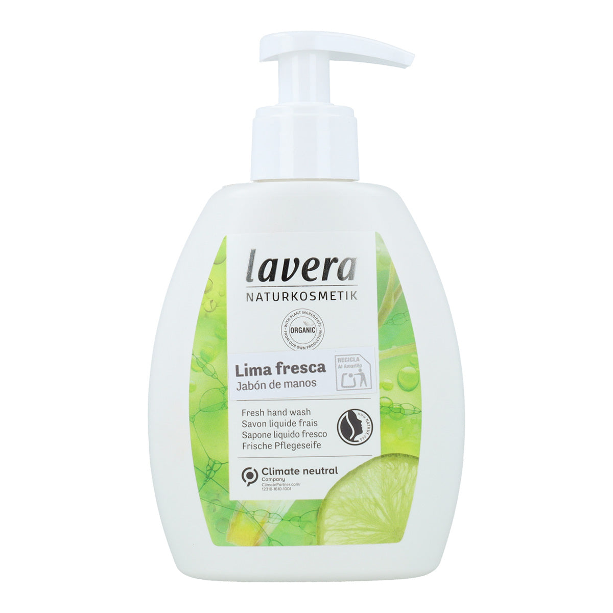 Nachfüllpackung Lavera Handseife Limette  250 ml