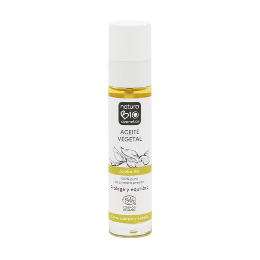 Huile végétale de jojoba bio Naturabio, NATURABIO, 50 ml