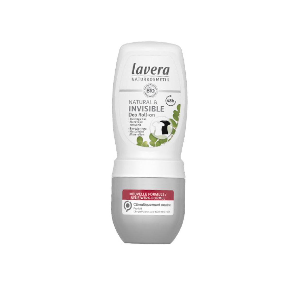 Lavera Invisible and Natural 48-Hour Roll-On Deodorant 50 ml