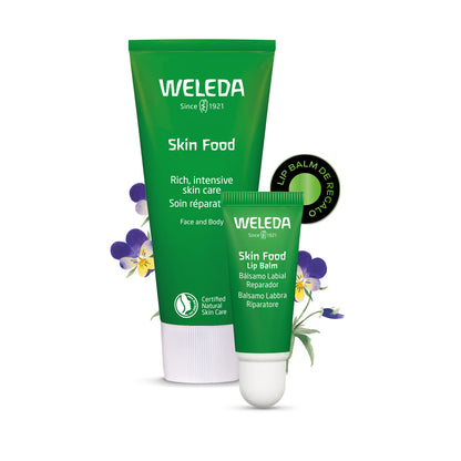 GLOW Skin Food Original 75 ml + Lippenpflege als Geschenk, Weleda