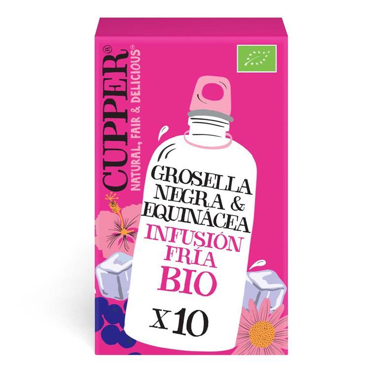 Koude infusie met zwarte bes en echinacea Bio Cupper 10 zakjes
