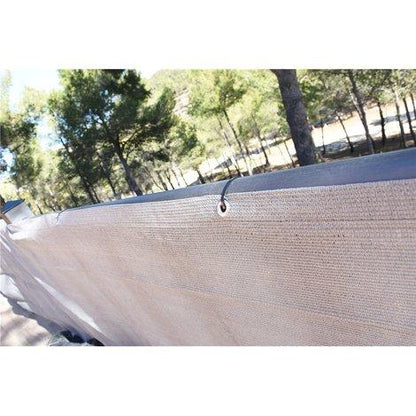 Filet de balcon 0,90 x 5 m beige - Faura