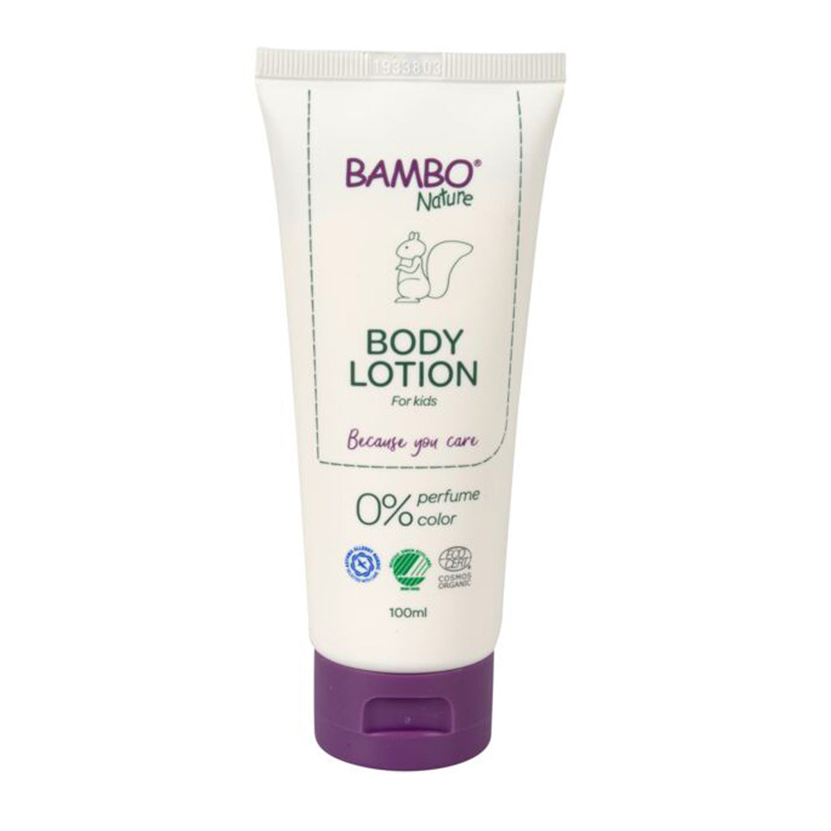 Kroppslotion för spädbarn Bambo Nature 100 ml