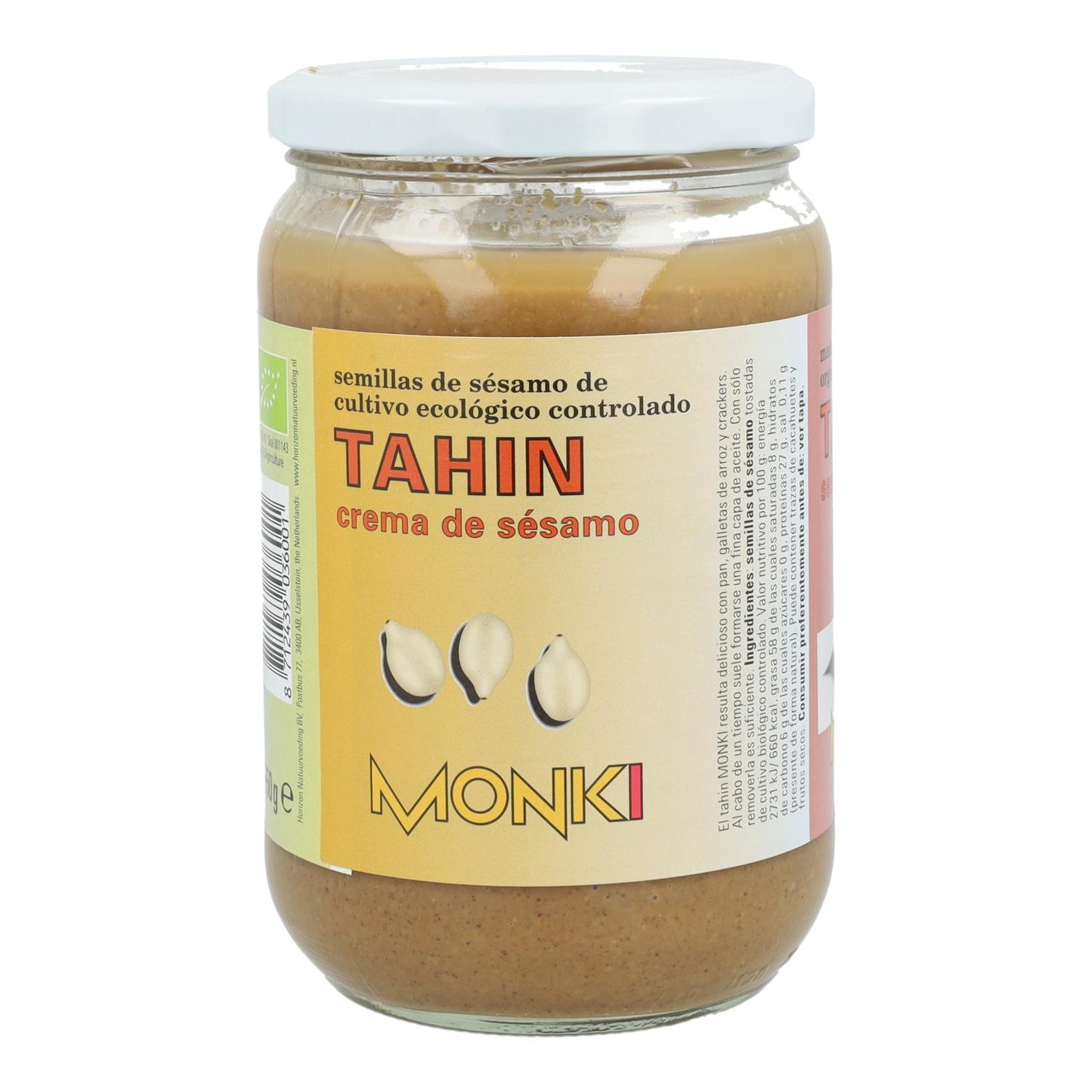 Tahini prażone bez soli bio Monki 330 g