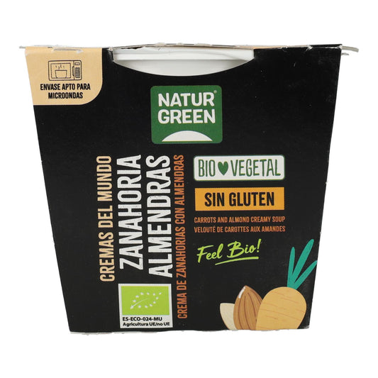 Crème de carottes Naturgreen aux amandes, 310 g