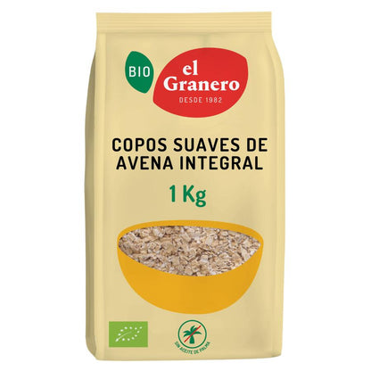Flocons d'avoine complets bio El Granero 3 kg