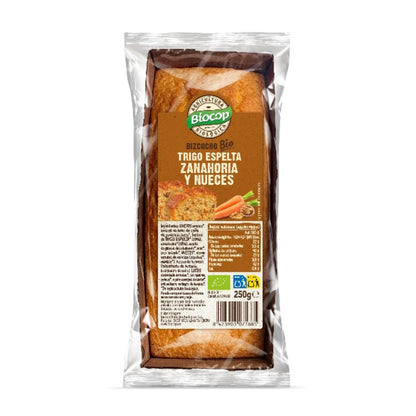 Speltkoek met wortel en walnoten Biocop 250 g