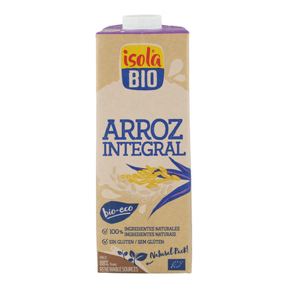 Pack 6 x Bebida BIO Arroz Integral Isola Bio 1 L