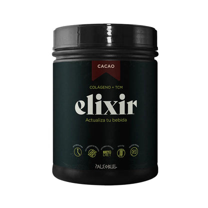 Elixir: Collagen + TCM Oil, 450 g Paleobull Vanilla Elixir 450 g