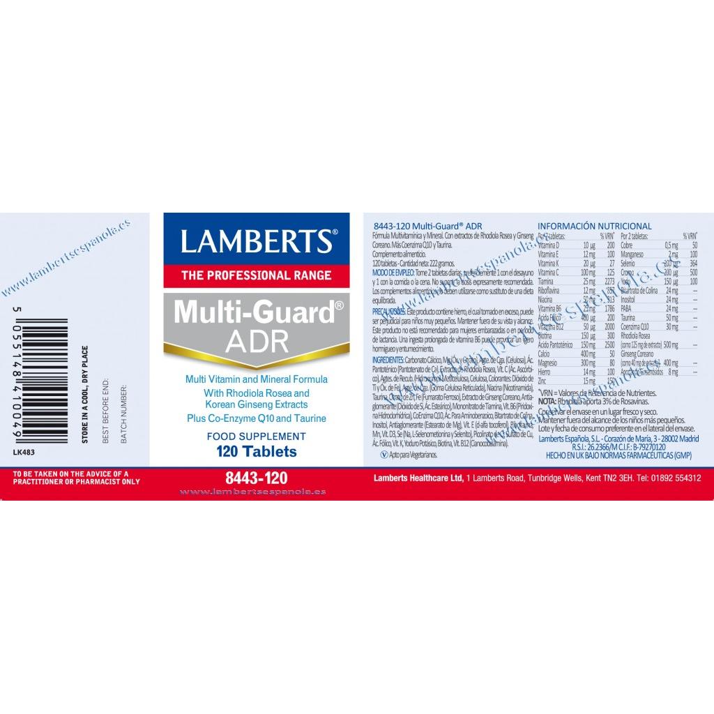 Multi-Guard ADR, Lamberts 120 gélules