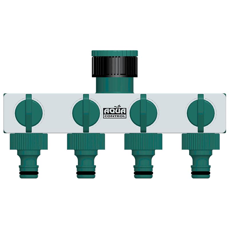 Aftakking 4 onafhankelijke uitgangen PVC Aqua Control