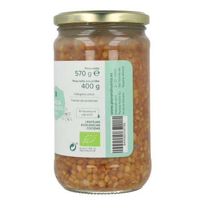 6er-Pack gekochte Linsen ECO Planeta Huerto 570 g