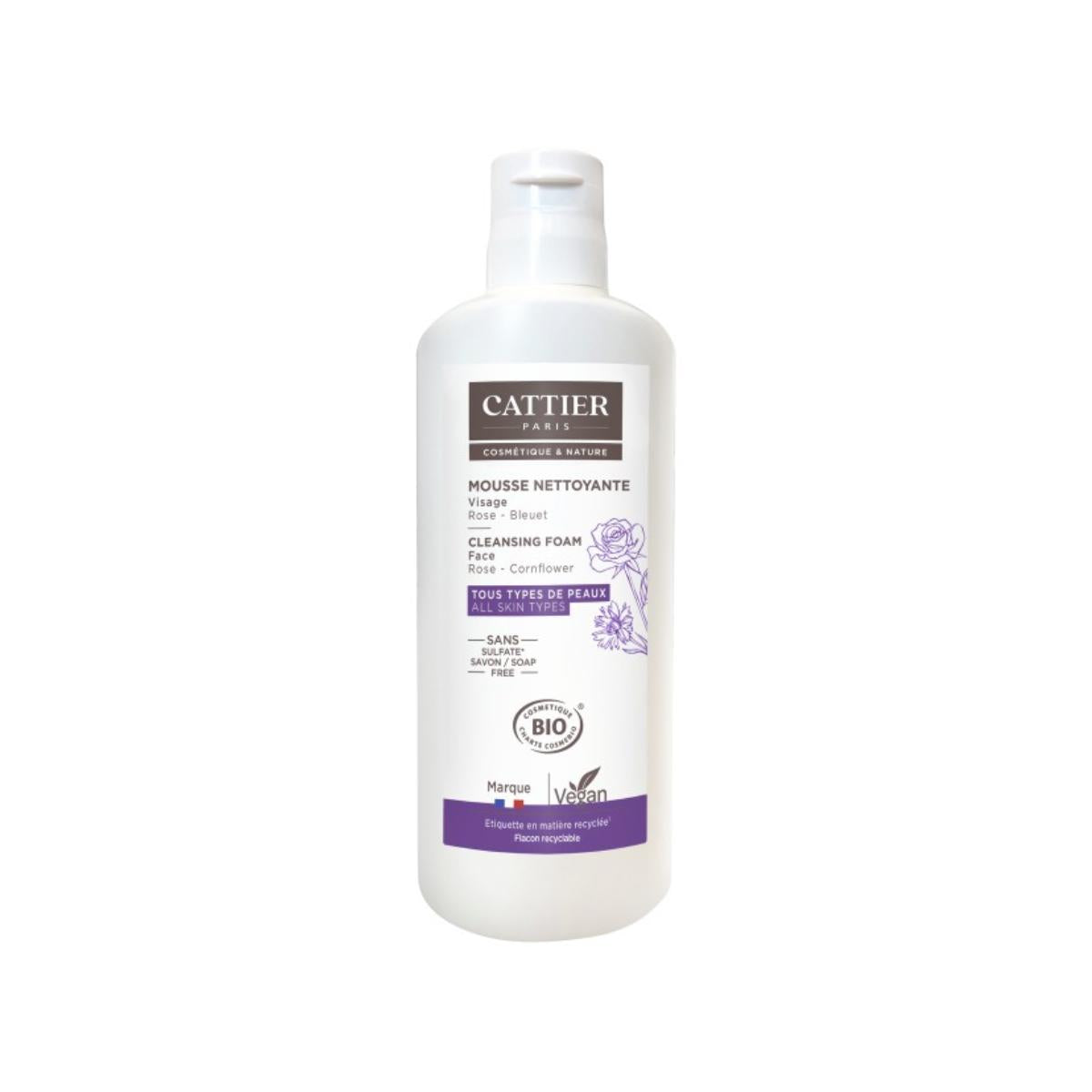 Cattier reinigingsschuim voor het gezicht 150 ml