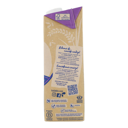 Biologische glutenvrije bruine rijstdrank Isola Bio 1 l