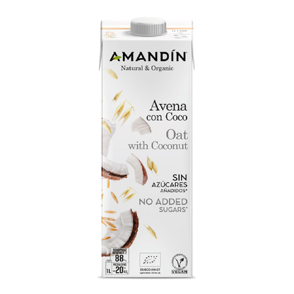 Napój owsiany z kokosem Amandín 1 l