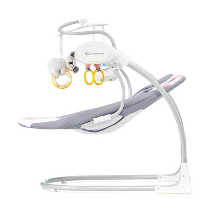 Hamaca de bebé Minky rosa Kinderkraft