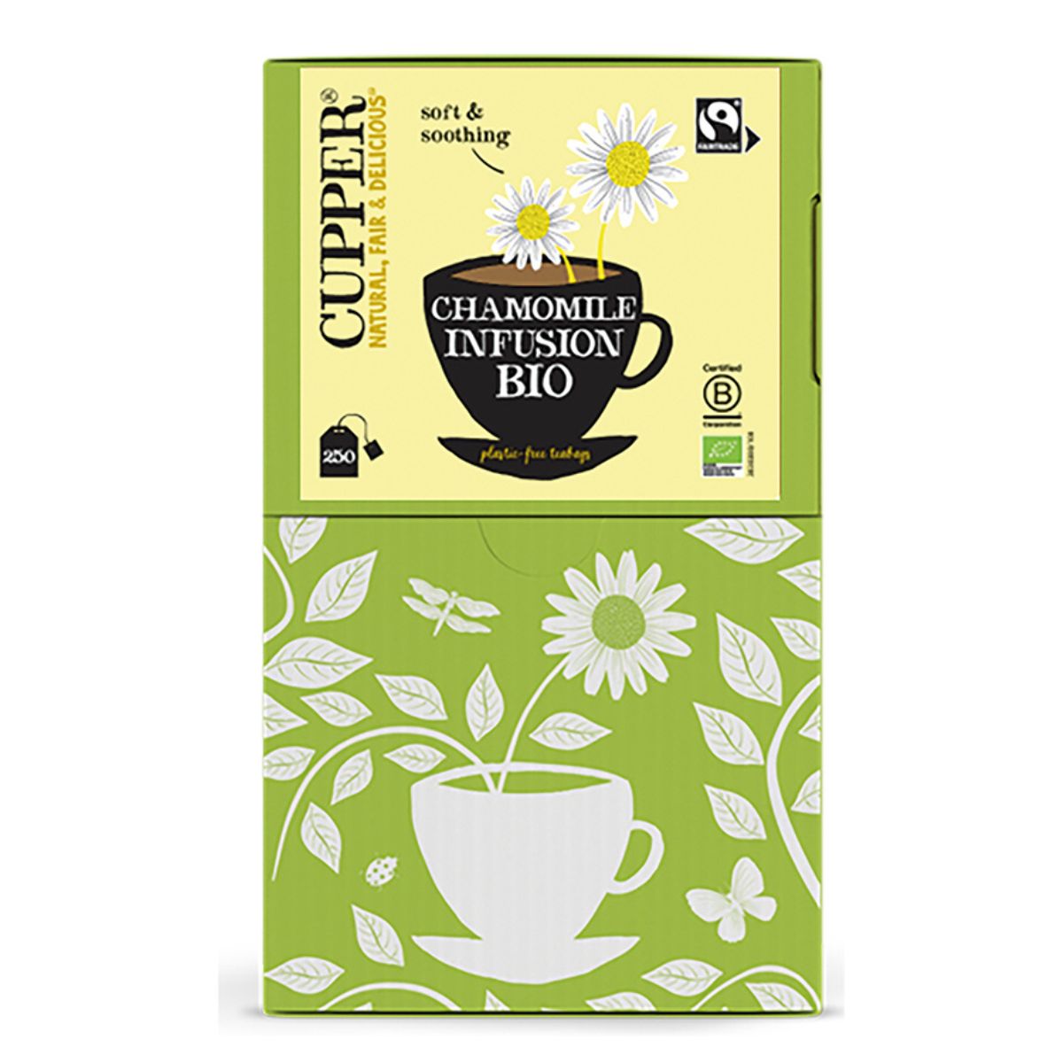 Infusion Manzanilla Bio Cupper 250 påsar