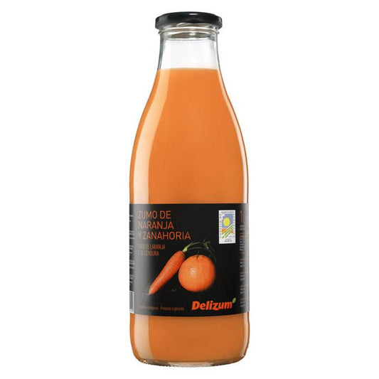 Jus de carotte et d'orange 200 ml L Bio Delizum