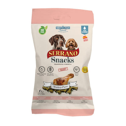 Serrano Snacks de pavo para perros 100 g