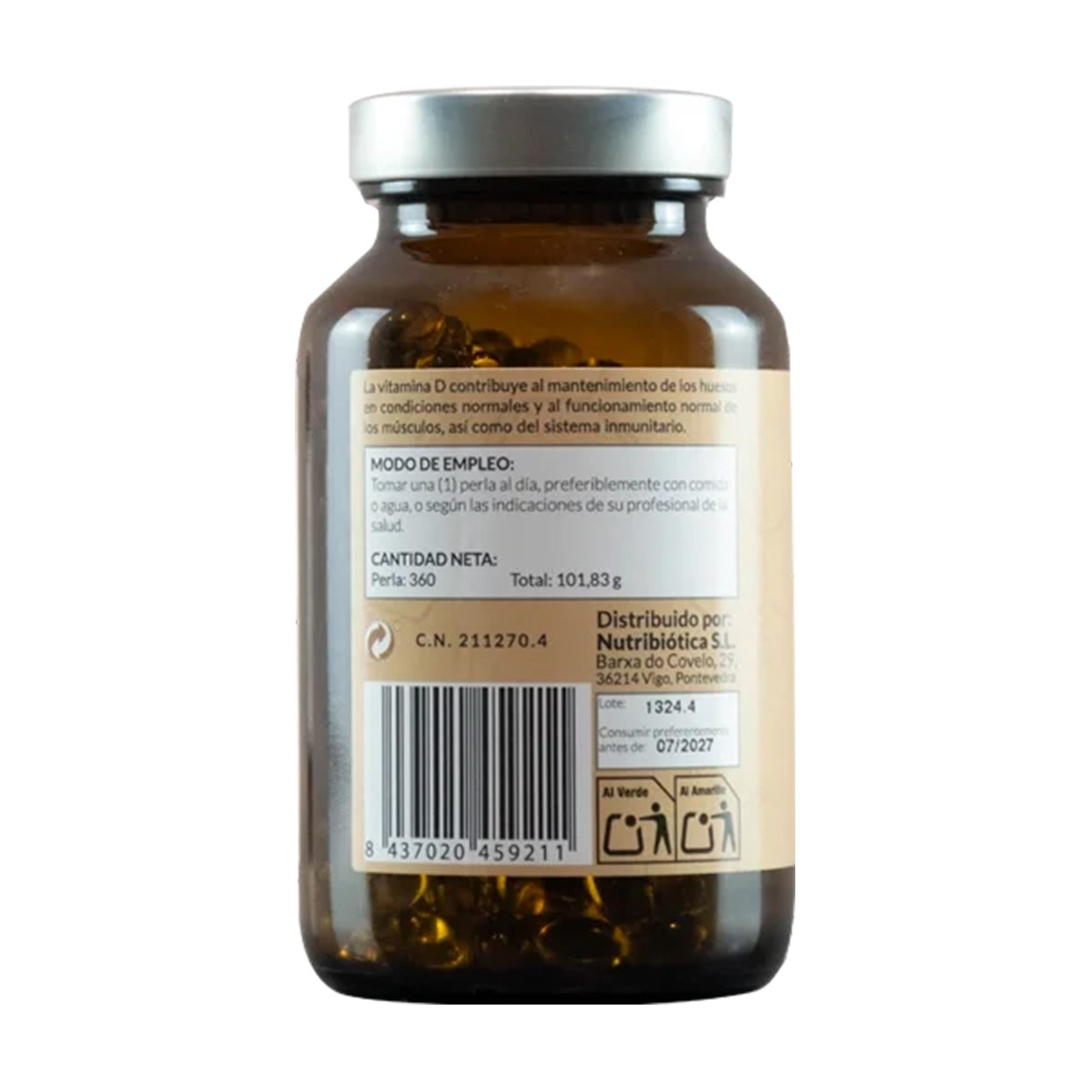 Vitamin D3, Kiroot, 360 Kapseln