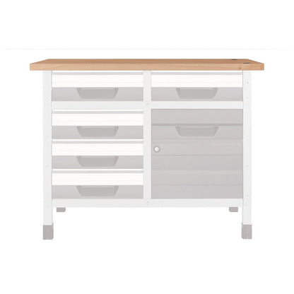 1 Arbeitsplatte aus Buche S 650 x 650 x 30 mm Wolfcraft 6043000 S 650 x 650 x 30 mm