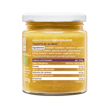 PROMOCJA 3x słoiczek BIO Guisito z fasolą Smileat 230 g