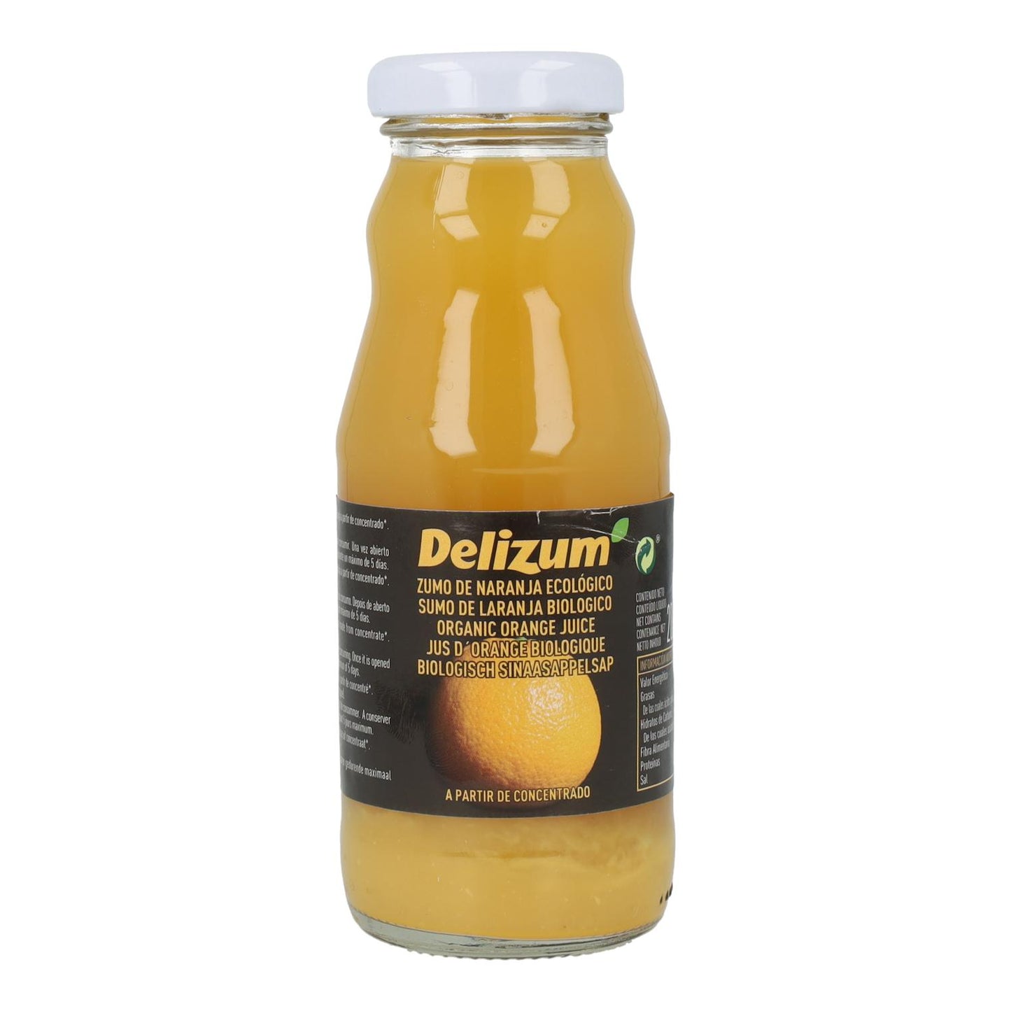 Jus d'orange bio Delizum 1 litre