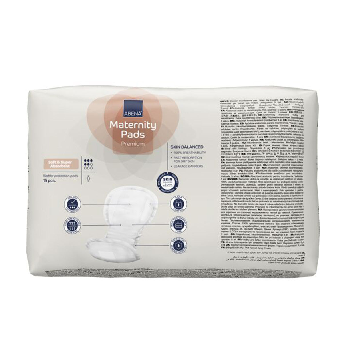 Compresas Maternidad ABENA 15 uds