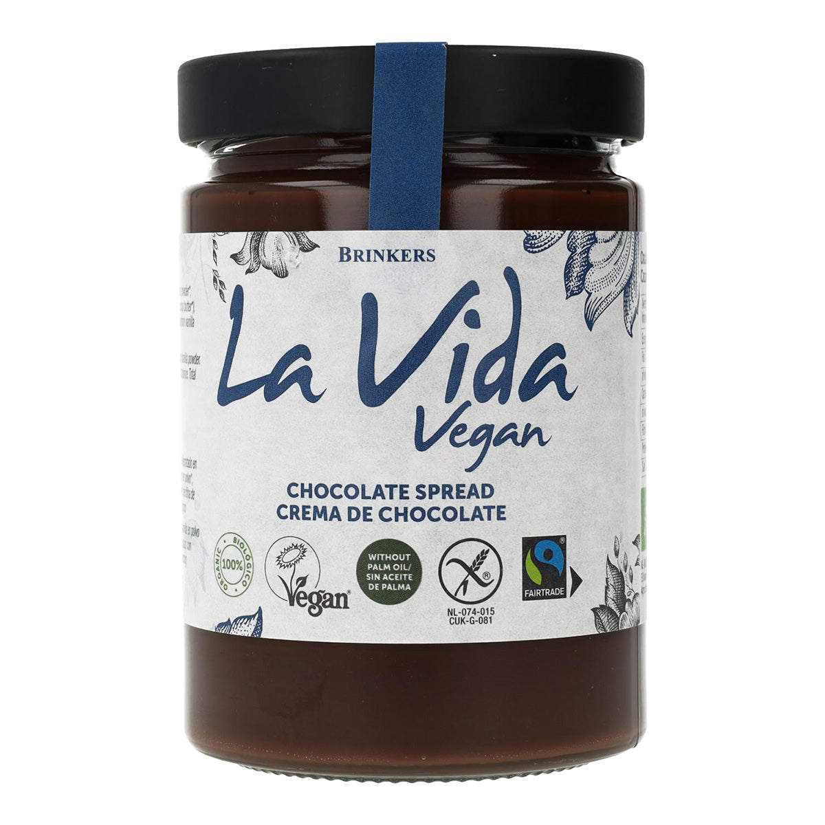 Veganistische glutenvrije chocoladeroom La Vida Vegan 270 g