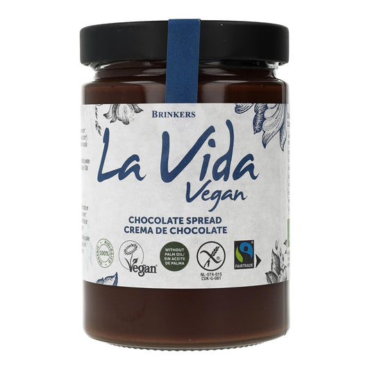Crème au chocolat vegan sans gluten La Vida Vegan 270 g