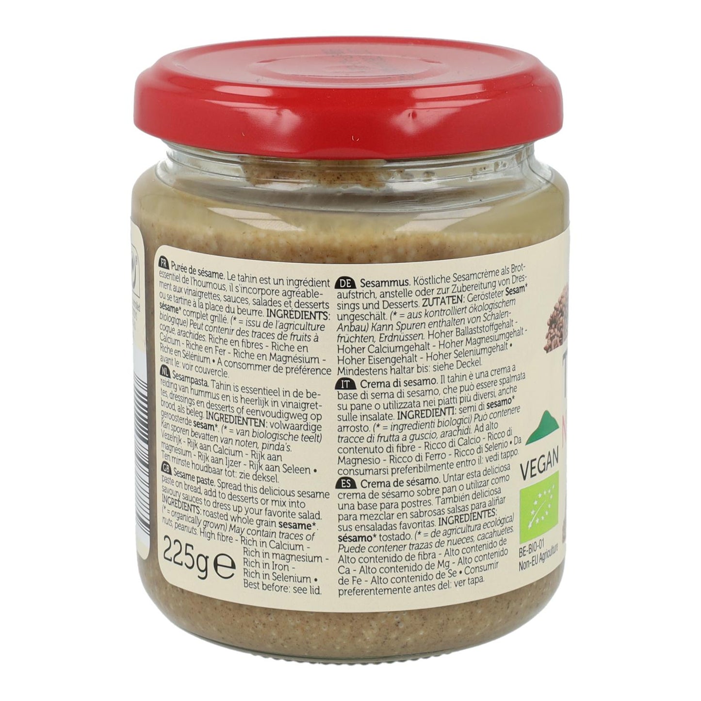 Tahin sin sal ECO Lima 225gr