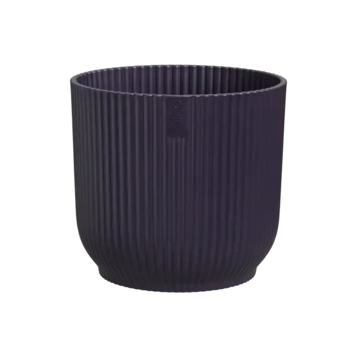 Gerecyclede bloempot Winery paars Elho 18 cm