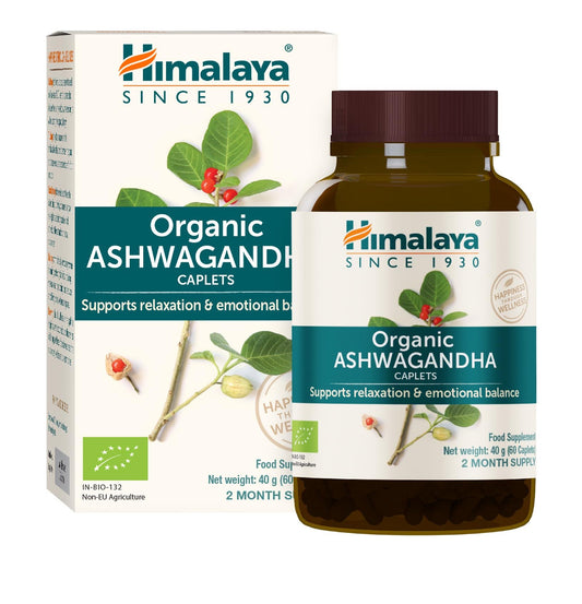 Ashwagandha biologico, Himalaya, 60 capsule
