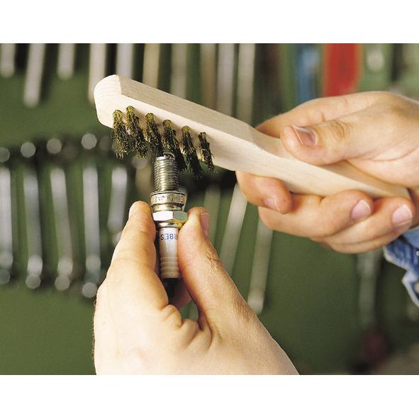 Handborste i mässing 200 mm Wolfcraft 272500