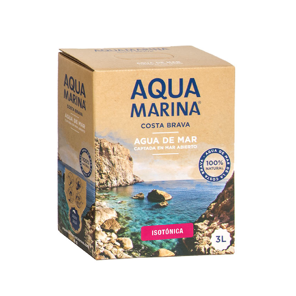 B&B Aquamarina Isotonic Sea Water 3 L