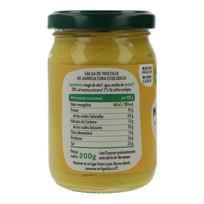 Moutarde bio El Granero, 200 g