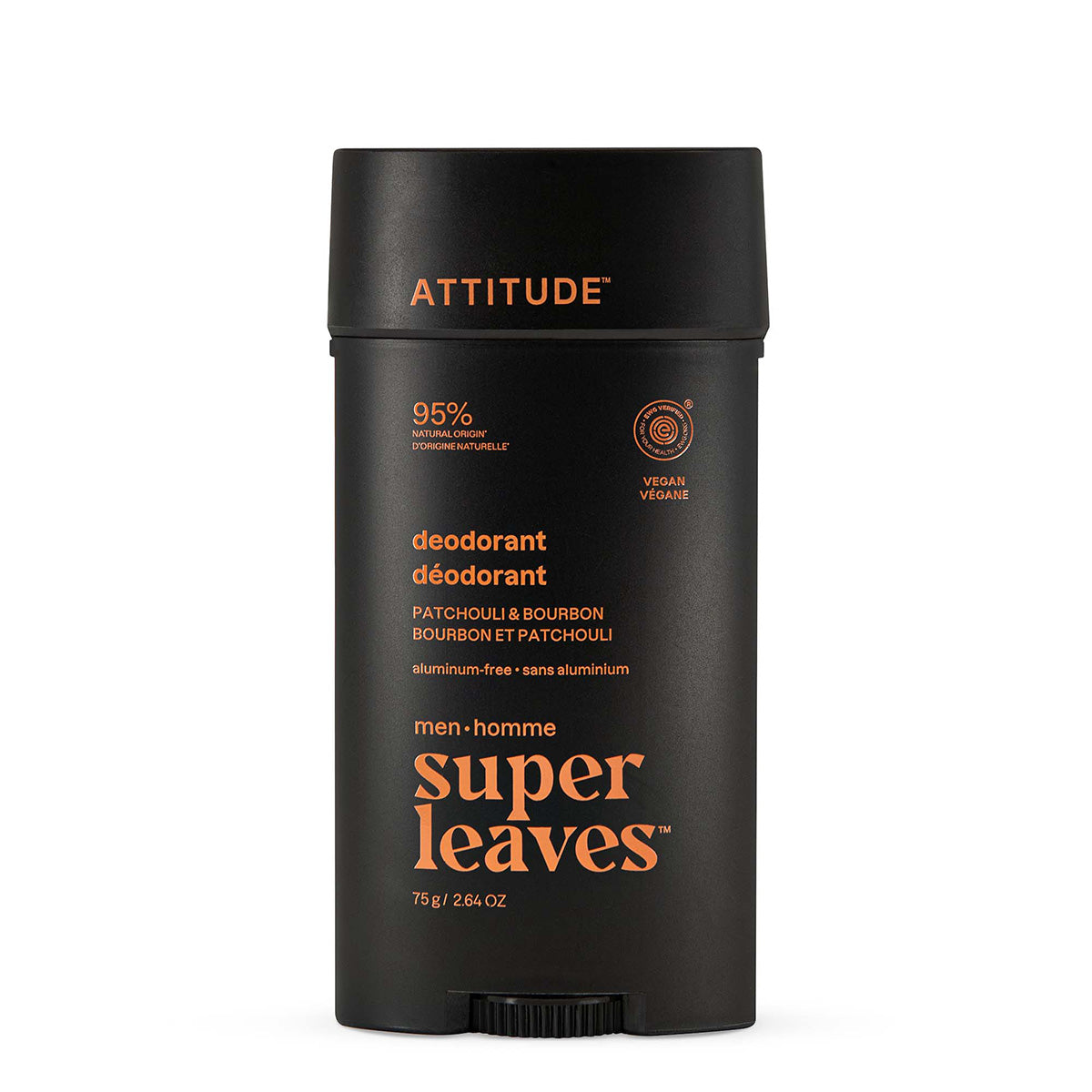 Super Leaves Men Deodorant Patchouli & Bourbon 75 g