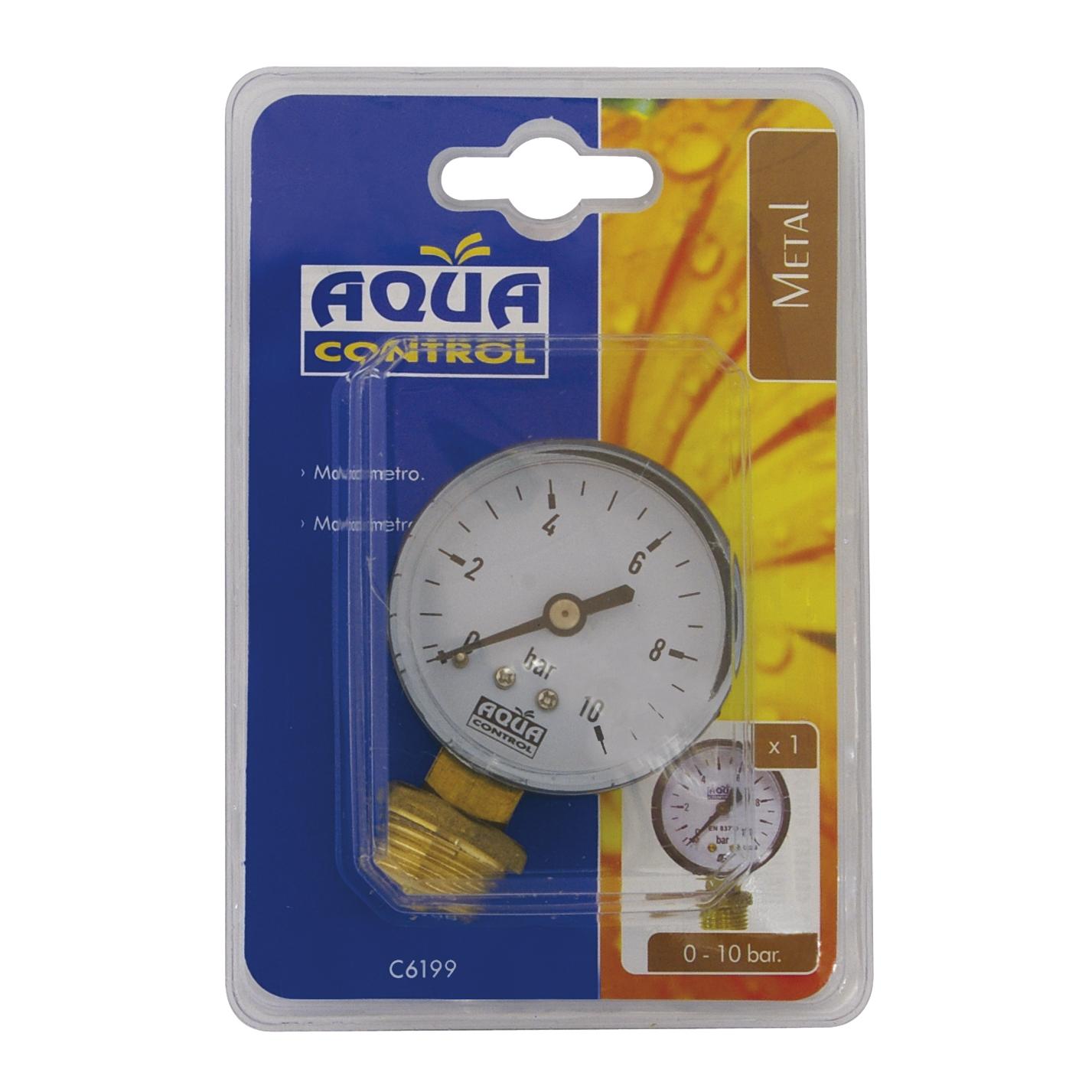 Manometr 0-10 bar Aquacontrol