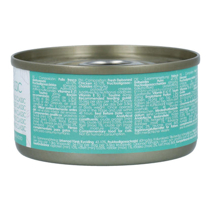 Kit Cat Toppers blikjes - Kip Classic 80 g Natvoer voor katten in gelatine