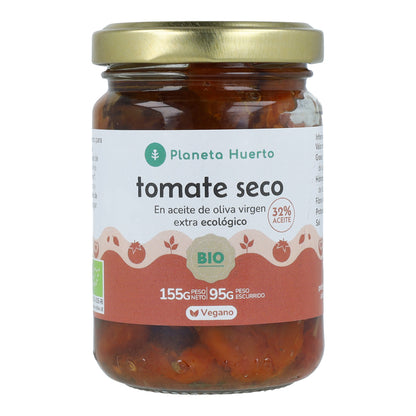 Sonnengetrocknete Tomaten in nativem Olivenöl extra ECO Planeta Huerto 155 g
