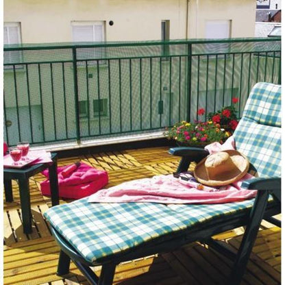 Nät Cuadranet 1x5 m 5x5 mm Nortene Vit