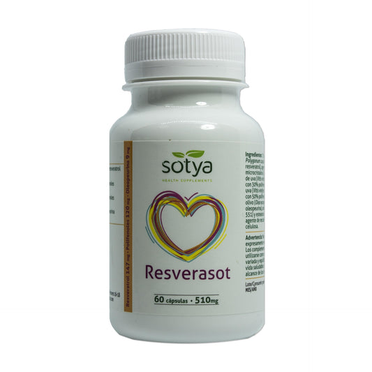 Resverasot Sotya 510 mg. 60 kapsułek