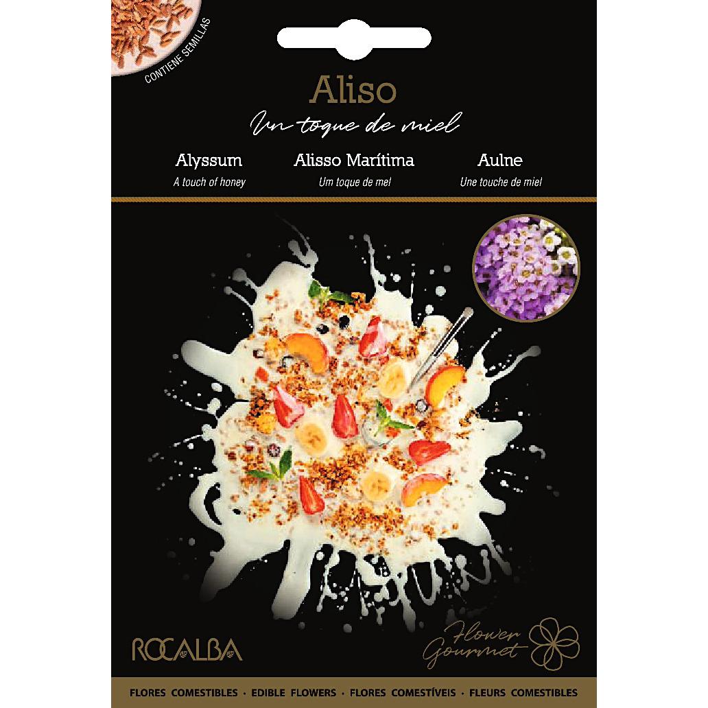 Graines de fleurs comestibles Aliso Rocalba