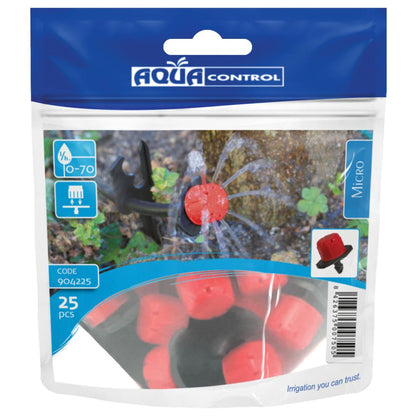 Justerbar droppare 0-70 l/h Aqua Control 25 st