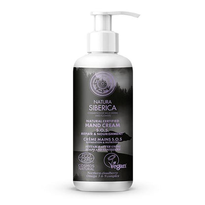 SOS herstellende en voedende handcrème Natura Siberica 250 ml